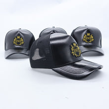 Load image into Gallery viewer, FNP Leather Trucker Hat