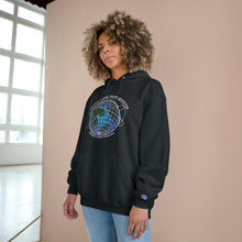 Load image into Gallery viewer, Champion Hoodie with &quot;Kings Come From Queens&quot; logo on the chest