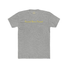 Load image into Gallery viewer, Focused Never Pressed printed Men&#39;s Cotton Crew Tee