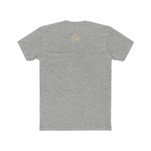 Focused Never Pressed printed Men's Cotton Crew Tee