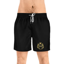 Load image into Gallery viewer, FNP (Focused Never Pressed) Men&#39;s Mid-Length Swim Shorts (AOP)