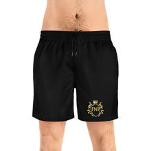 Load image into Gallery viewer, FNP (Focused Never Pressed) Men&#39;s Mid-Length Swim Shorts (AOP)