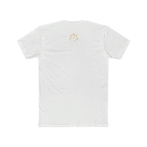 Focused Never Pressed printed Men's Cotton Crew Tee